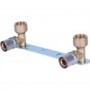 STOUT Настенный комплект для смесителя 1/2x20 для металлопластиковых труб прессовой.