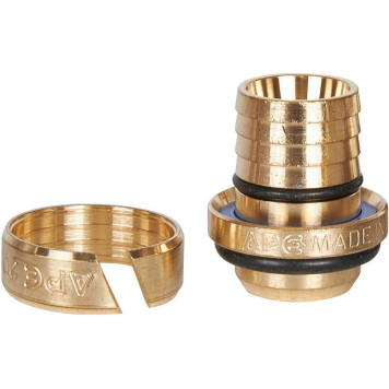 Тройник равнопроходный 20х20х20 для металлопластиковых труб STOUT винтовой-6