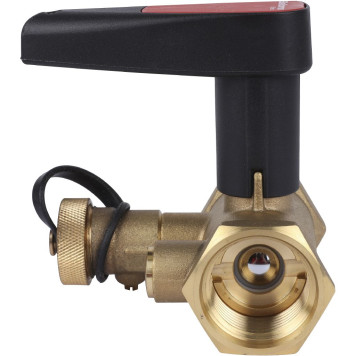 Ручной запорный клапан BROEN Basic DN 025 PN 25 с дренажем и резьбой 45490000-001003-1