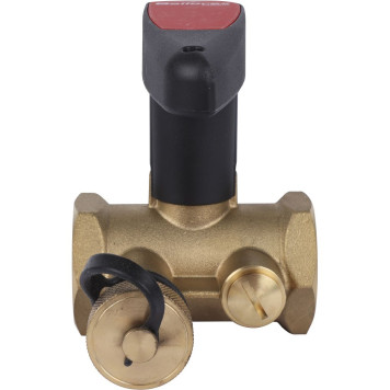 Ручной запорный клапан BROEN Basic DN 025 PN 25 с дренажем и резьбой 45490000-001003-2