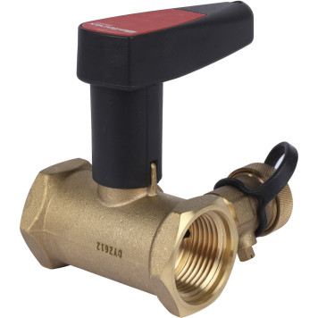 Ручной запорный клапан BROEN Basic DN 025 PN 25 с дренажем и резьбой 45490000-001003-5