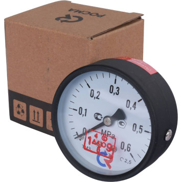 Манометр Росма ТМ-310Т G1/4 0-0,6МРа 150град. кл.2,5 63 мм-6