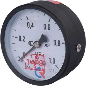 Манометр Росма ТМ-310Т G1/4 0-1МРа 150гр. 63мм кл.2,5