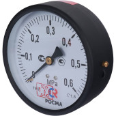 Манометр РОСМА 100 мм 150 градусов 1/2 давление 0.6 МРа ТМ-510Т (00000000906)