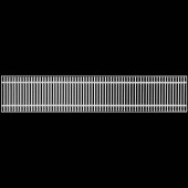 SCN-1100-1119100 STOUT Конвектор внутрипольный SCN 110.190.1000 (Решётка роликовая, анодированный алюминий) (SCN-1100-1119100)