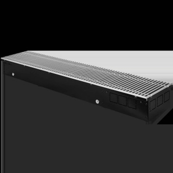 SCN-1100-1119100 STOUT Конвектор внутрипольный SCN 110.190.1000 (Решётка роликовая, анодированный алюминий) (SCN-1100-1119100)-1