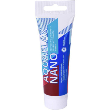 СантехМастерГель Aquaflax Nano - набор с льном, 80г тюбик + 20г лён-1