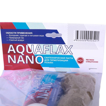 СантехМастерГель Aquaflax Nano - набор с льном, 270г + 40г льна-2