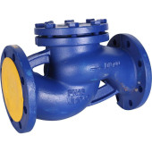 Клапан обратный подъемный ZETKAMA 287A Ду100 Ру16 фланцевый из чугуна (287A100C31)