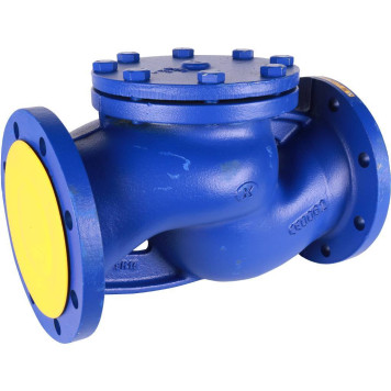 Клапан обратный Zetkama 287A125C31 из чугуна, Ду125, Ру16, Tmax=300°C