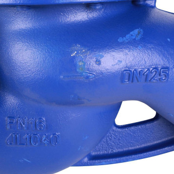 Клапан обратный Zetkama 287A125C31 из чугуна, Ду125, Ру16, Tmax=300°C-4