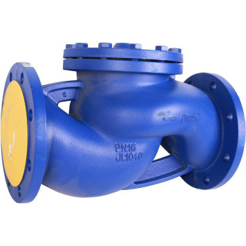 Клапан обратный Zetkama 287A150C31 чугунный Ду150 Ру16 Tmax 300°C-1