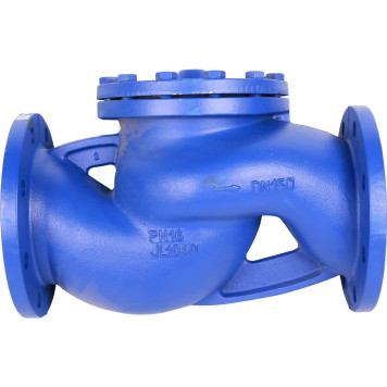 Клапан обратный Zetkama 287A150C31 чугунный Ду150 Ру16 Tmax 300°C-2