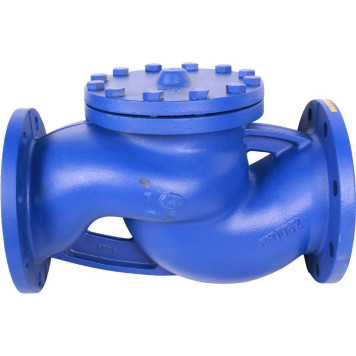 Клапан обратный Zetkama 287A150C31 чугунный Ду150 Ру16 Tmax 300°C-3