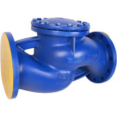 Клапан обратный подъемный ZETKAMA 287A Ду200 Ру16 фланцевый из чугуна (287A200C31)