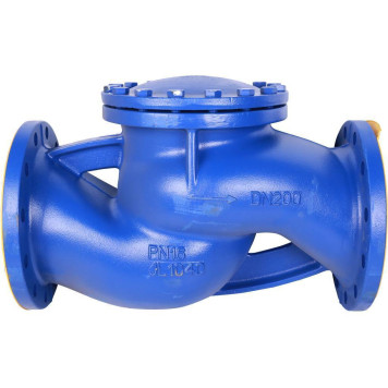 Клапан обратный подъем Zetkama 287A200C31 чугунный Ду200 Ру16 Tmax=300-2