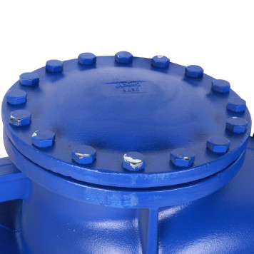 Клапан обратный подъем Zetkama 287A200C31 чугунный Ду200 Ру16 Tmax=300-6