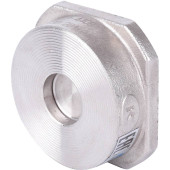 Клапан обратный пружинный ZETKAMA 275I Ду15 Ру40 межфланцевый из нерж. стали (275I015E51)