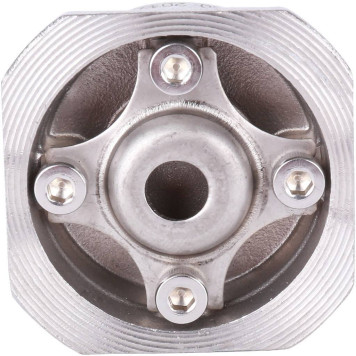 Клапан обратный пружинный нержавеющий Zetkama 275I015E51, Ду15, Ру40, Tmax=300, межфланцевый.-2