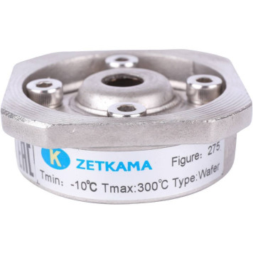 Клапан обратный пружинный нержавеющий Zetkama 275I015E51, Ду15, Ру40, Tmax=300, межфланцевый.-7