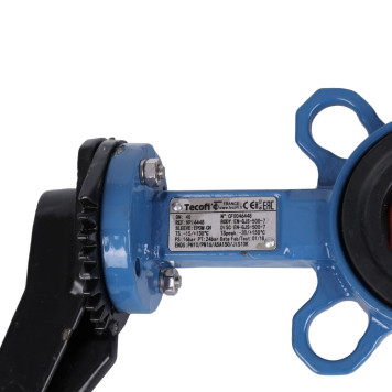 Затвор диск чугунный VPI4448 EP Tecofi Ду40 Ру16-5