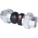Компенсатор EPDM DI7140N Ду40 Ру16 м/м Tecofi.
