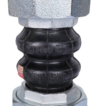 Компенсатор EPDM DI7140N Ду50 Ру16 м/м Tecofi-5