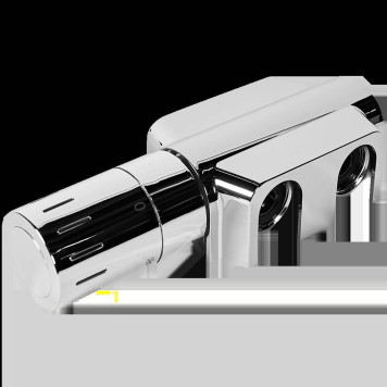 Комплект Meibes Design Line для нижнего подключения, цвет хром (F12161)