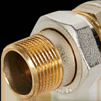 Кран шаровой BUGATTI Oregon с полусгоном 3/4 внутренняя наружная резьба и ручкой-рычагом из алюминия-1