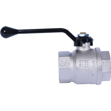 Шаровой кран BUGATTI New Jersey, 1&1/4 внут-внут, ручка-рычаг из алюминия-4