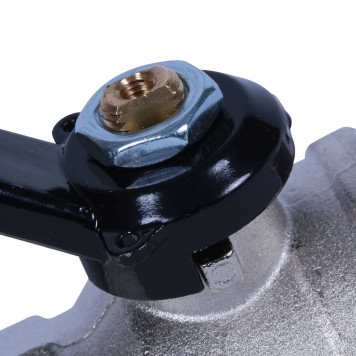 Шаровой кран BUGATTI New Jersey, 1&1/4 внут-внут, ручка-рычаг из алюминия-8