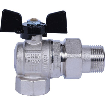 Шаровой кран BUGATTI New Jersey с полусгоном 3/4& (внутренняя/наружная резьба)-4