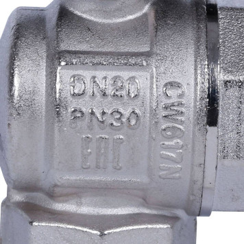 Шаровой кран BUGATTI New Jersey с полусгоном 3/4& (внутренняя/наружная резьба)-6