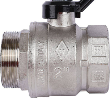 Шаровой кран BUGATTI Arizona, ручка-рычаг из алюминия, внутренняя наружная резьба 2 дюйма.-5