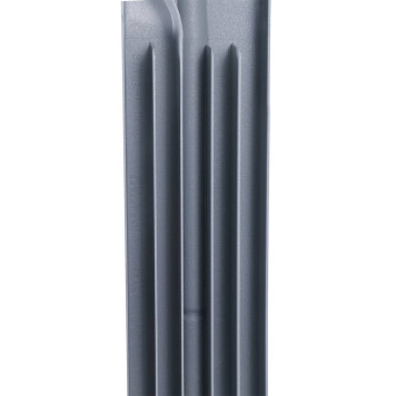 Радиатор биметаллический Global STYLE PLUS 500 12 секций боковое подключение (цвет cod.08 grigio argento opaco metallizzato 2676 (серый)) 155272 (155272)-6
