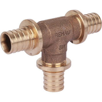 Тройник REHAU RAUTITAN PLATINUM равнопроходный 16-16-16 Rx для труб из сшитого полиэтилена.-1