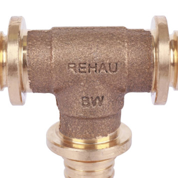 Тройник REHAU RAUTITAN PLATINUM равнопроходный 16-16-16 Rx для труб из сшитого полиэтилена.-4