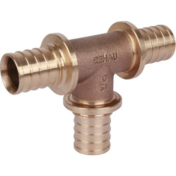 Тройник REHAU RAUTITAN PLATINUM равнопроходный 32-32-32 Rx для труб из сшитого полиэтилена.-1