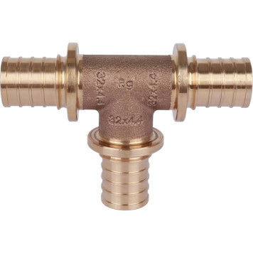 Тройник REHAU RAUTITAN PLATINUM равнопроходный 32-32-32 Rx для труб из сшитого полиэтилена.-4