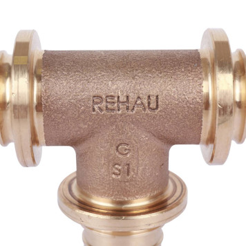 Тройник REHAU RAUTITAN PLATINUM равнопроходный 32-32-32 Rx для труб из сшитого полиэтилена.-6