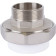 Политэк White Fittings 63х2 - муфта разъемная для полипропиленовых труб с наружной резьбой (белая)