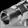 Кран шаровой угловой BUGATTI Miami 1/2 x3/4 08840025 (08840025)