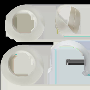 Комплект дымохода ROMMER АНТИЛЕД 60/100 - 1000мм (Baxi (кроме ECO Nova/Classic), Viessmann, Kiturami, Mizudo, Beretta, Oasis, Wolf, Tiberis, DeDietrich ) хомут в комплекте RCA-6010-211000 (RCA-6010-211000)-3