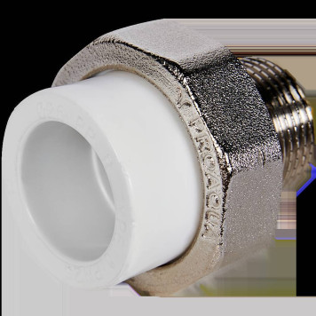 Муфта комбинированная Pro Aqua d=25-3/4 PP-R разъемная (американка) НР Белая (PA21014)