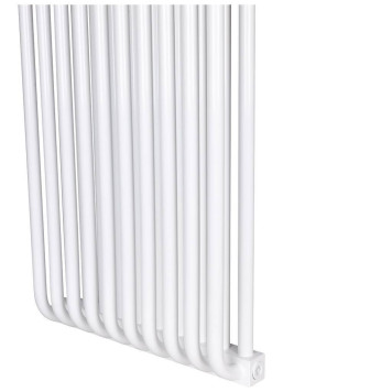 2-х трубчатый радиатор стальной ROMMER RST 2175/10 секций нижнее правое подключение RAL9016 RST-217510-020 (RST-217510-020)-6