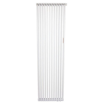 2-х трубчатый радиатор стальной ROMMER RST 2175/12 секций нижнее правое подключение RAL9016 RST-217512-020 (RST-217512-020)