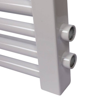 2-х трубчатый радиатор стальной ROMMER RST 2175/12 секций нижнее правое подключение RAL9016 RST-217512-020 (RST-217512-020)-5