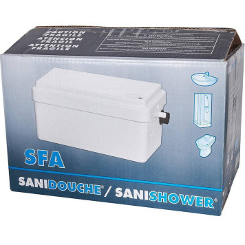 Санитарный насос SFA SANIDOUCHE, 2 подкл, Tmax - 50°C (D60)-7