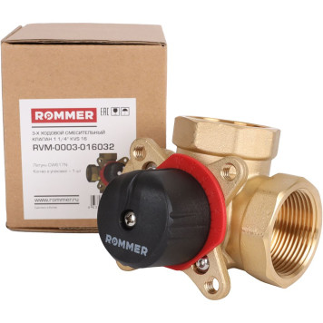 ROMMER 3-х ходовой смесительный клапан 1 1/4 KVs 16 (RVM-0003-016032)-6