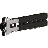 Балансировочный коллектор GIDRUSS BMSS-80-4D.EPP (до 80 кВт, подкл. котла G 1, 3 контура G 1, боковой контур G 1, зеркально-матовая полировка, 4D-кронштейны K.UMS, EPP-термоизоляция) (BM 80A3T 23)